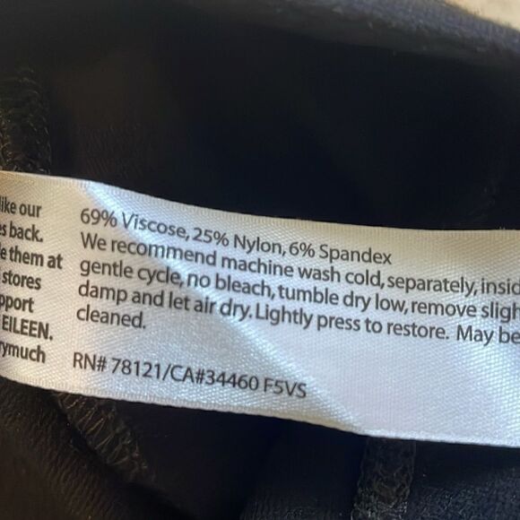 Eileen Fisher System Stretch Crepe Pencil Skirt - Picture 7 of 7